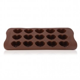 Silicone Ice Cube Chocolate Cake Jelly Tray Pan Heart Maker Mold Mould