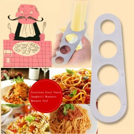 New Stainless Steel Pasta Spaghetti Measurer Measure Tool Kitchen Gadget