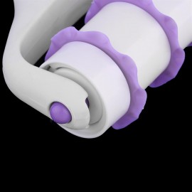 White&Purple Fondant Strip Ribbon Cutter Embosser Roller Cake Decorating Tool