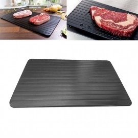 Frozen Food Quickly Aluminum Defrosting Tray Fast Thawing Board Kitchen Tool