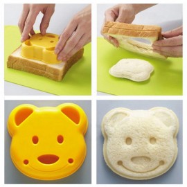 Cute Sandwich Mold Cutter Bear Shape Cake Bread Toast Mould Maker
