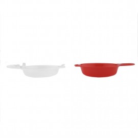 2 Set Home Microwave Plastic Egg Bowl Maker Cooker Cookware Fast Cooking Tool