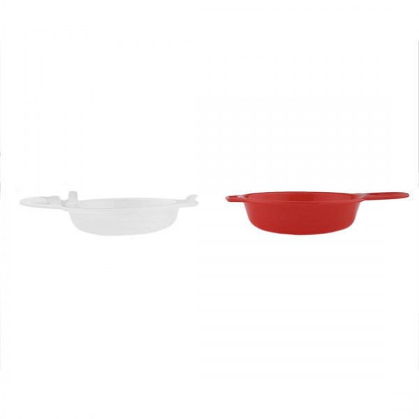 2 Set Home Microwave Plastic Egg Bowl Maker Cooker Cookware Fast Cooking Tool 