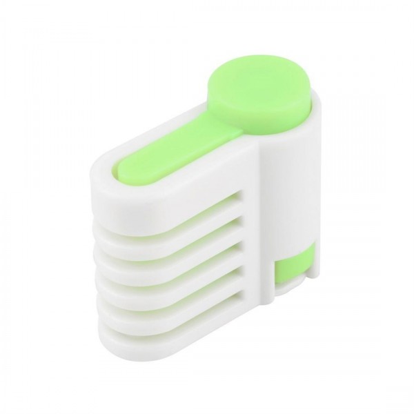 Green 5 Layers Kitchen DIY Cake Bread Cutter Leveler Slicer Cutting Fixator Tools 