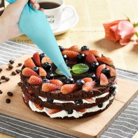 312mm Silicone Reusable Icing Piping Cream Pastry Bag Cake Decorating Tool DIY