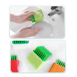INNERNEED Unique Pot-shaped Silicone Washing Brush Handheld Laundry Washboard