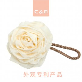 CM rose bath flower shower ball bath day is lovely shower flower soft PE environmentally friendly girl powder