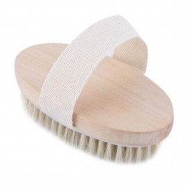 Dry Skin Body Natural Bristle Brush Soft SPA Brush Bath Massager Home