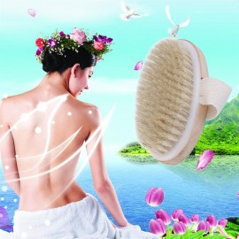 Dry Skin Body Natural Bristle Brush Soft SPA Brush Bath Massager Home