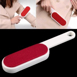 1pc Clothes Dusting Static Brush Two-sided Hair Remover Tearing Cleaning Tool