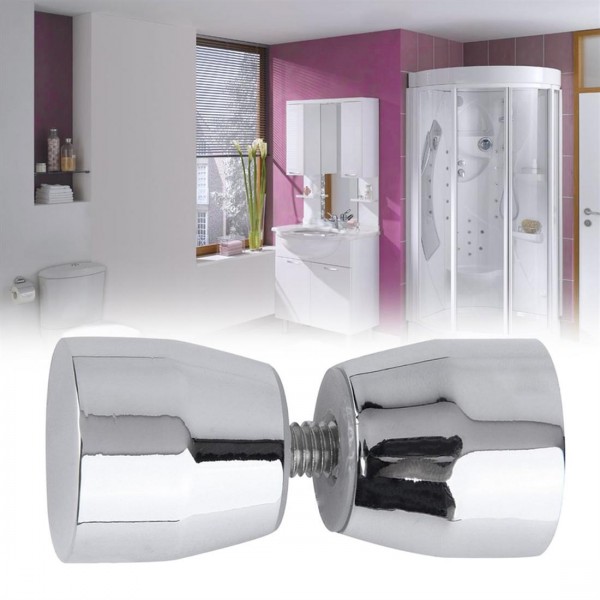 Shower Door Handle Pull Knob  Cone Shaped Home Bathroom Ornamentation 
