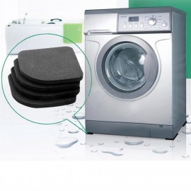4 pcs Washer Shock Slip Mats Reducing Refrigerator Anti-vibration Noise Pad