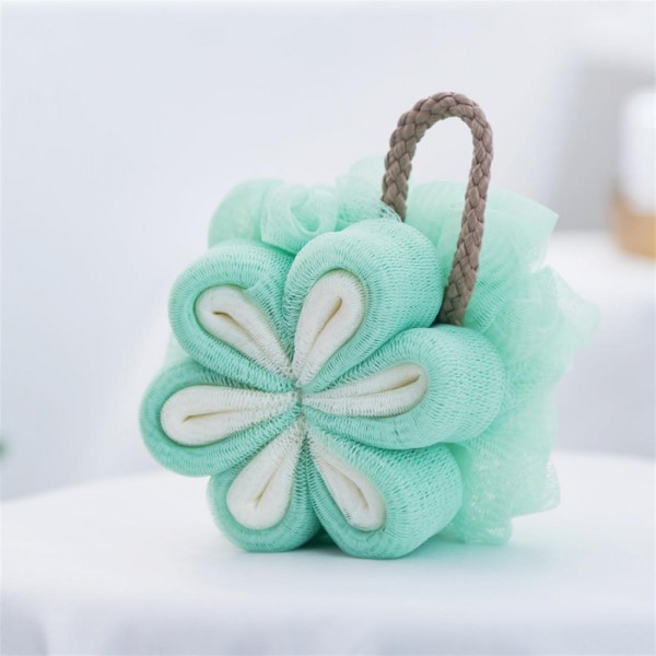 CM naive petals shower ball bath flower bubble bath flower shower couples personal cleaning 50g nude plain pack mint green 