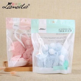 Laila bath ball foam ball rub towel bath towel contains foam sponge bath products C197 color random