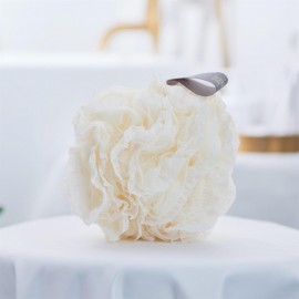 CM lace girls bath ball refined bath flowers soft luxury bath delicate royal experience 60g milk white