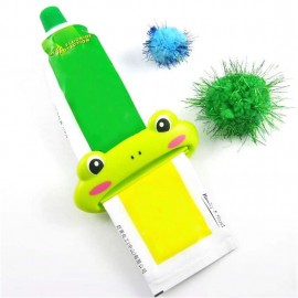 Cartoon Toothpaste Tube Squeezer Easy Dispenser Rolling Holder Bathroom