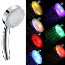 Romantic Automatic 7 Color LED Lights Handing Shower Head RC-9816 for Bathroom