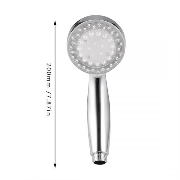 Romantic Automatic 7 Color LED Lights Handing Shower Head RC-9816 for Bathroom 