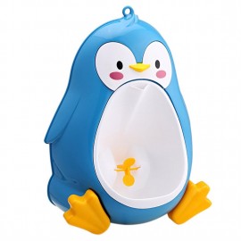 Cartoon Penguin Potty Urinal Toilet Bathroom Pee Trainer for Kids Boys