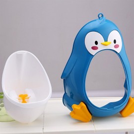 Cartoon Penguin Potty Urinal Toilet Bathroom Pee Trainer for Kids Boys