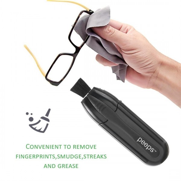 Eyeglass Sun Glass Glasses Cleaner Portable Lens Spectacles Cleaner Soft Brush 