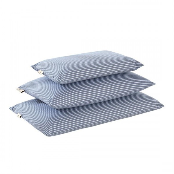Soft pillow case with 50*30cm washable cotton powder stripe