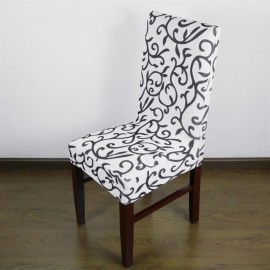 Jacquard Printed Thickening Stretch Brief Chair Cover Half Chair Covers