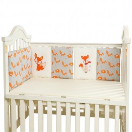 Source love fairy tale baby bed products bedding free combination of pure cotton bed around the bed by fox fox 30*30cm*6 pieces