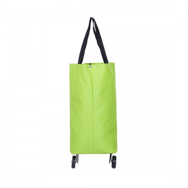 Waterproof Oxford Cloth Foldable Supermarker Shopping Trolley Wheel Bag 