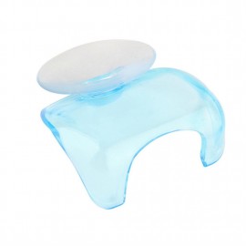 Wall-mounted Plastic Bathroom Shaver Razor Holder Cupula Shaver Caps Rack