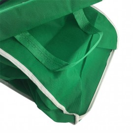 Large Capacity Green Non-woven Fabric Shopping Bag Foldable Reusable Bags