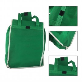 Large Capacity Green Non-woven Fabric Shopping Bag Foldable Reusable Bags