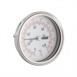 Stainless Steel BBQ Thermometer For A Moonshine Still Condenser Brew Pot