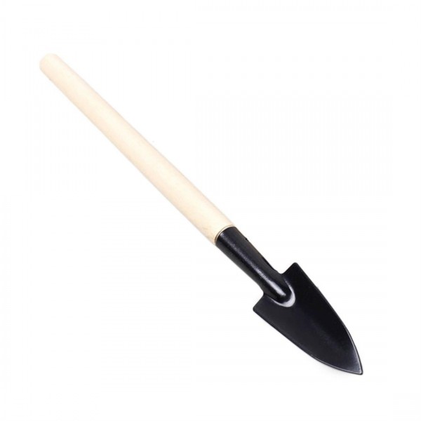 Long Handle Gardening Tools 3PCS/Set Wood Handle Metal Head Shovel Rake Spade 