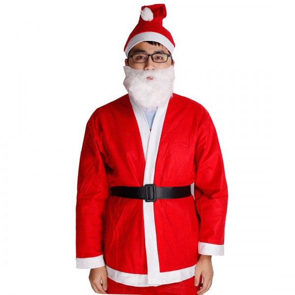 Christmas Gift Santa Suit for Male Cosplay Costume 